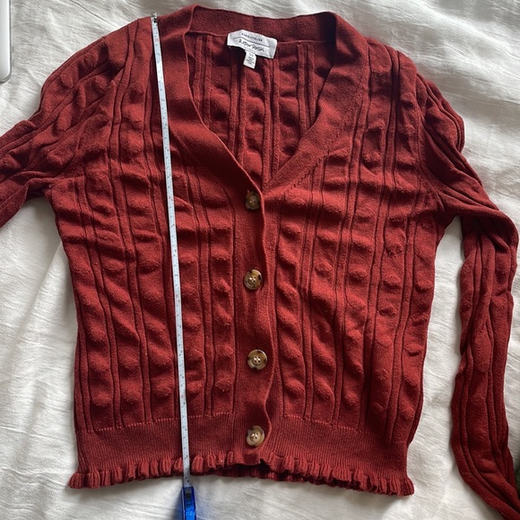 & Other Stories Cable Knit Cardigan - Picture 8 of 9